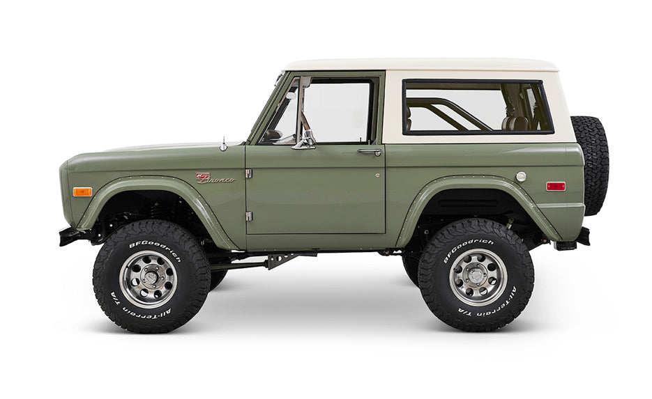 Classic Ford Bronco side profile