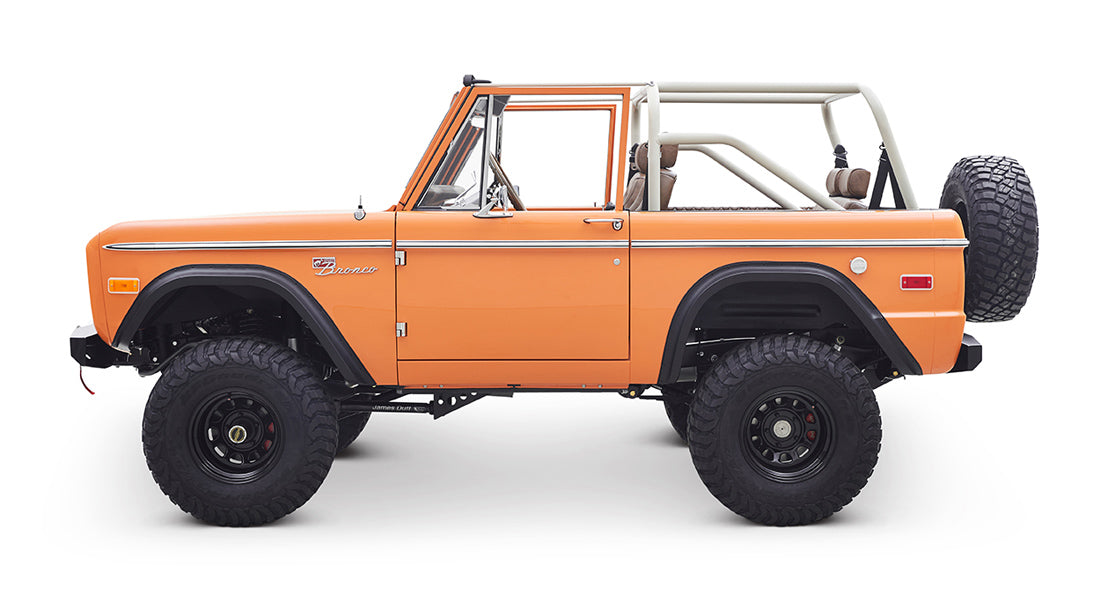 Classic Ford Bronco side profile
