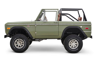 Classic Ford Bronco side profile