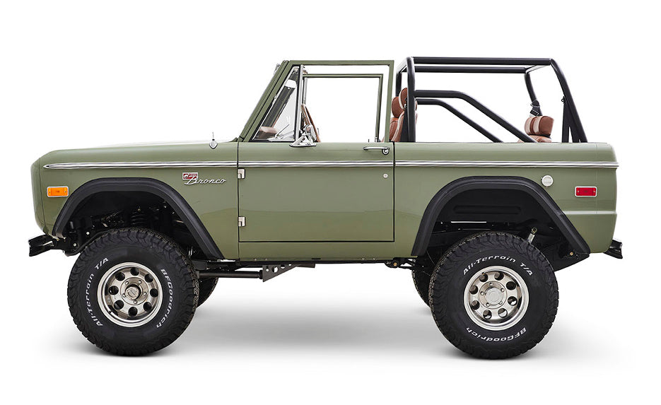 Classic Ford Bronco side profile