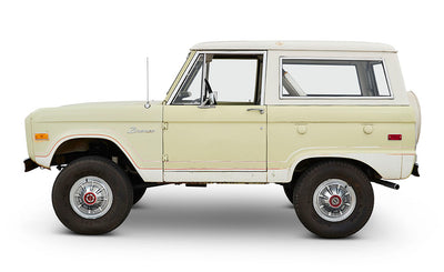 Classic Ford Bronco side profile