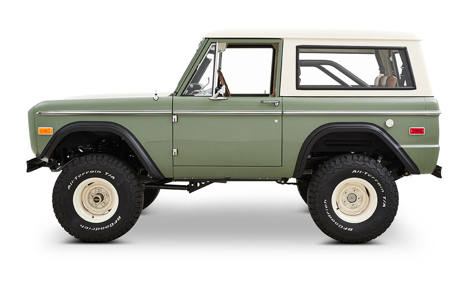 Classic Ford Bronco side profile