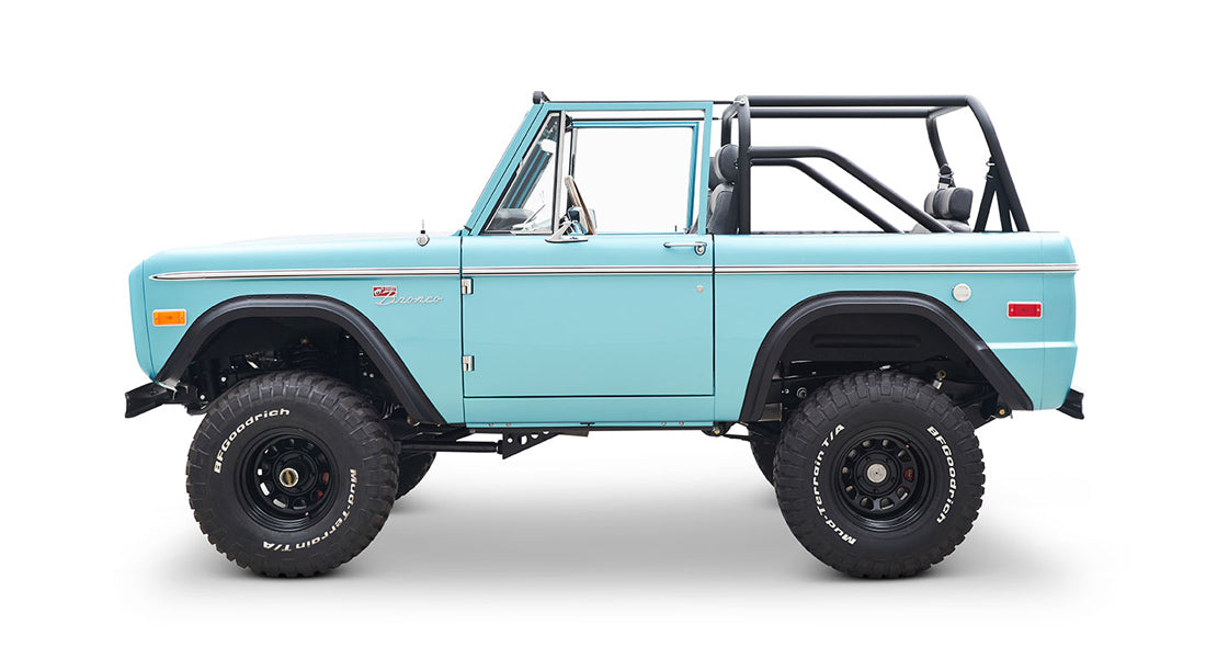 Classic Ford Bronco side profile