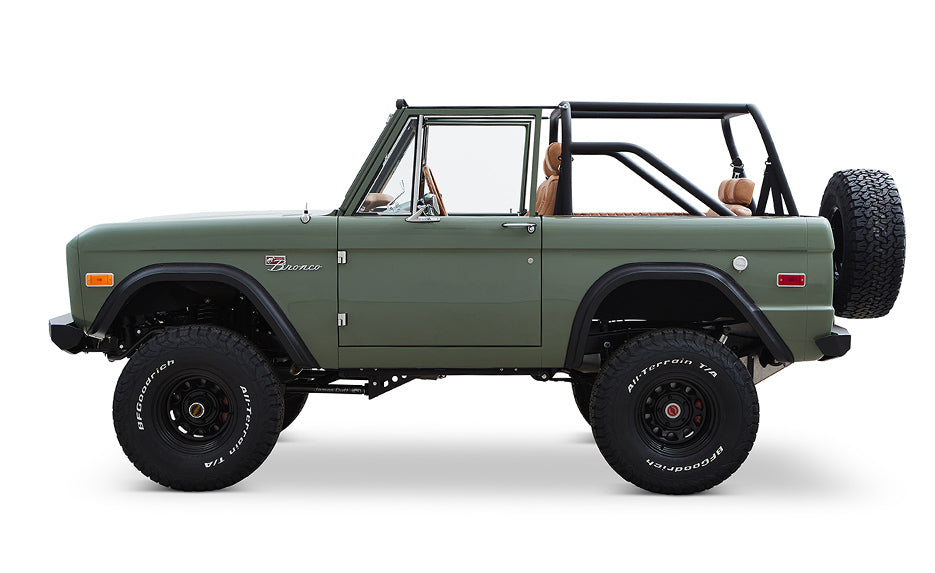 Classic Ford Bronco side profile