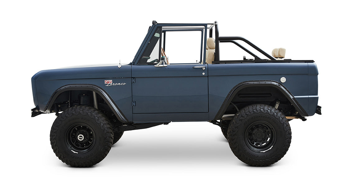 Classic Ford Bronco side profile