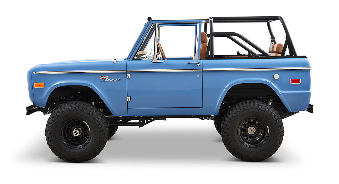 Classic Ford Bronco side profile