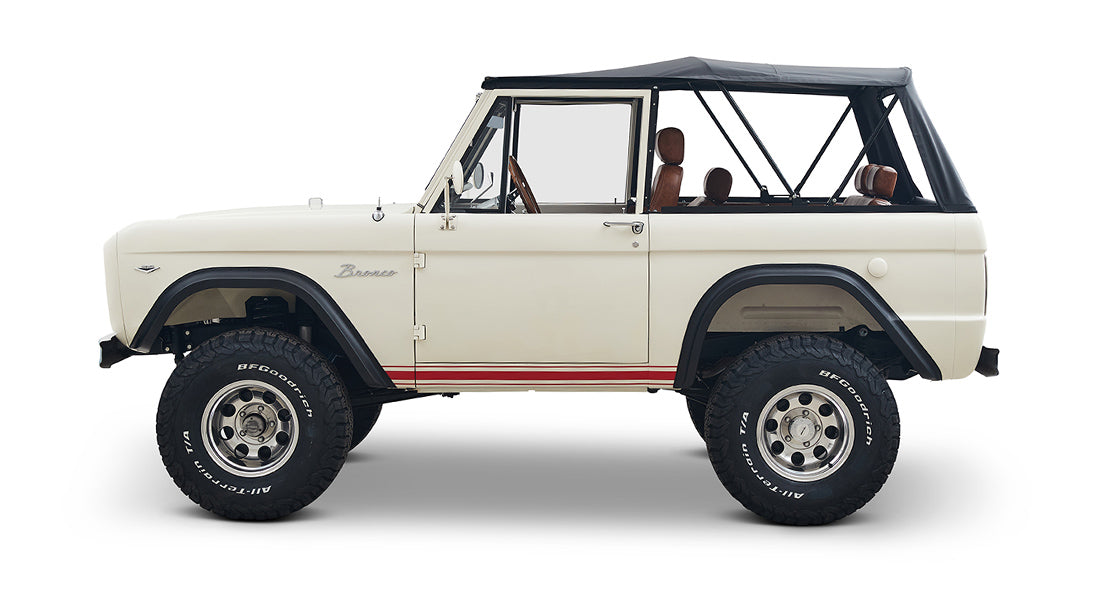 Classic Ford Bronco side profile