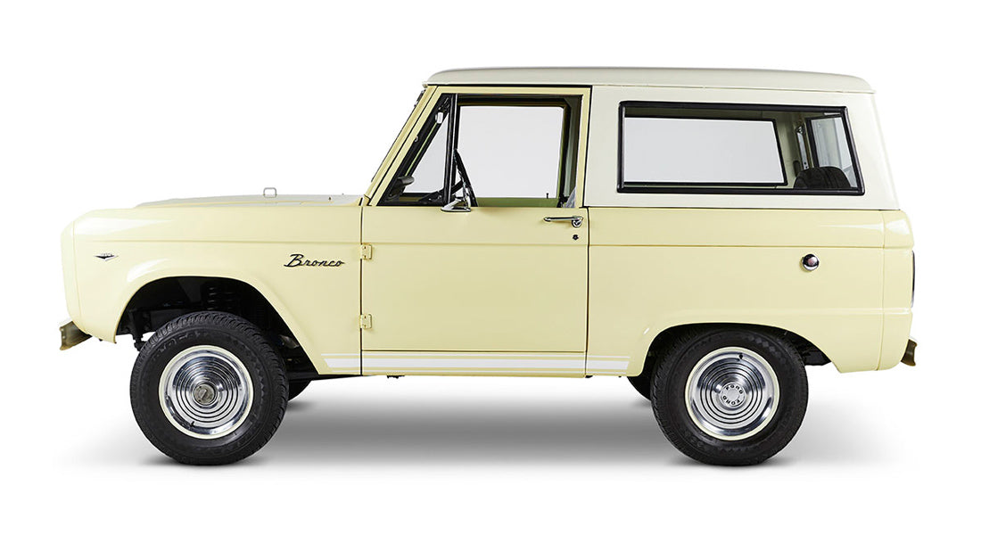 Classic Ford Bronco side profile