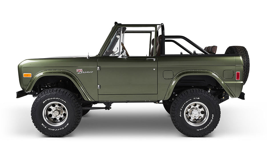 Classic Ford Bronco side profile
