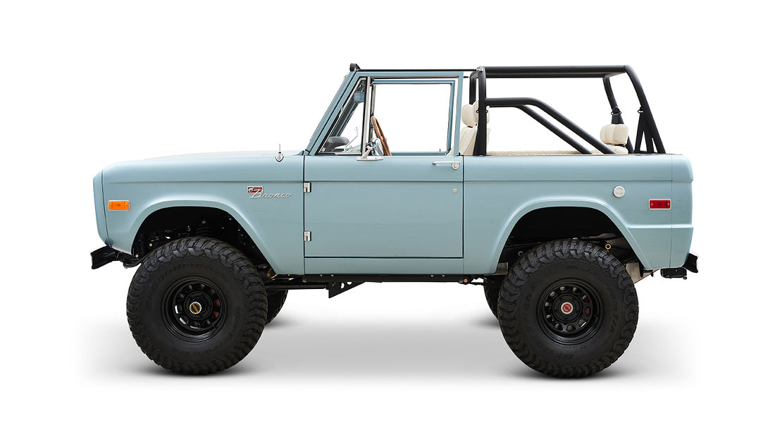 Classic Ford Bronco side profile