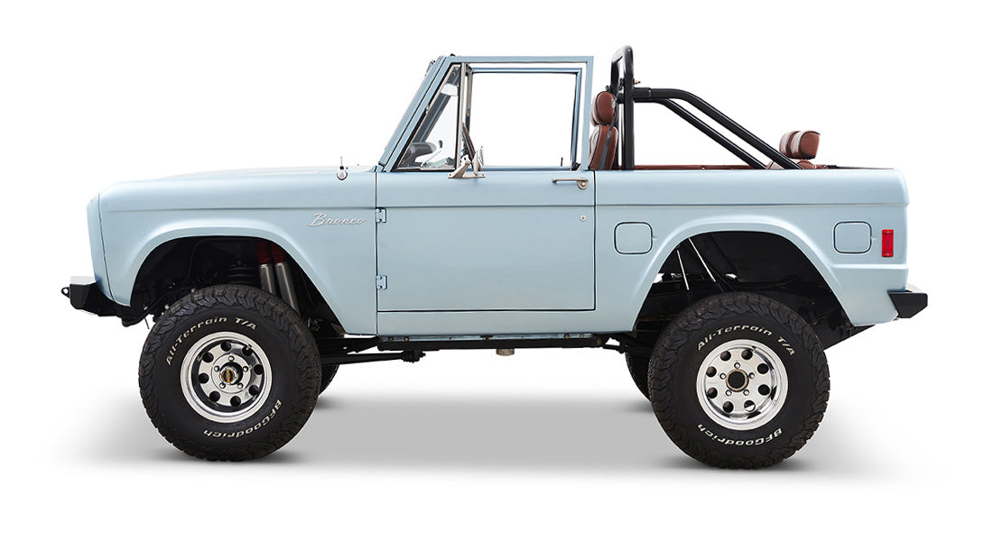 Classic Ford Bronco side profile