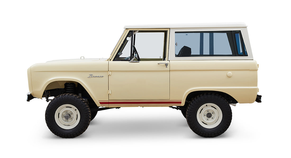 Classic Ford Bronco side profile