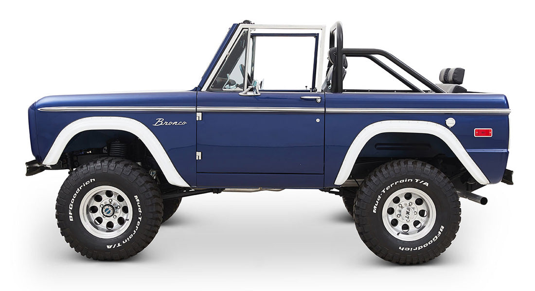 Classic Ford Bronco side profile
