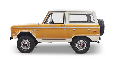 Classic Ford Bronco side profile