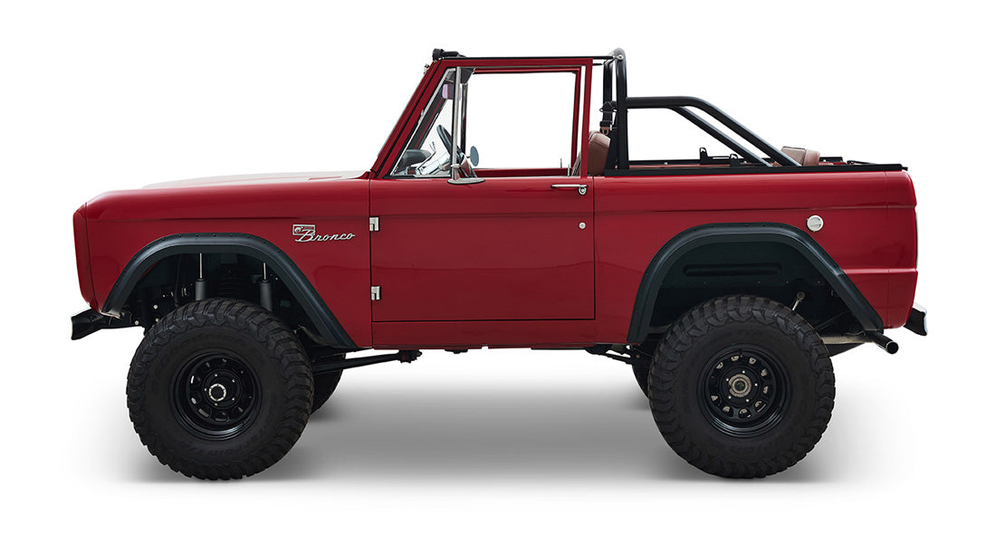 Classic Ford Bronco side profile