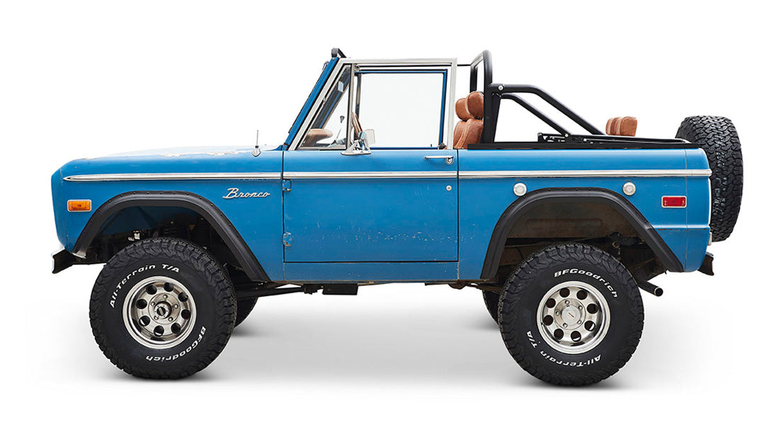 Classic Ford Bronco side profile