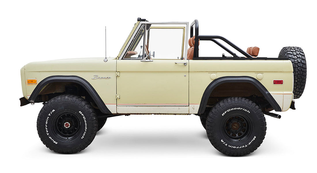 Classic Ford Bronco side profile