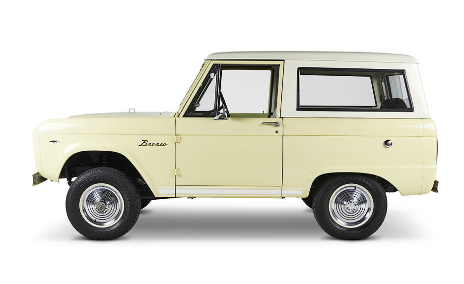 Classic Ford Bronco side profile