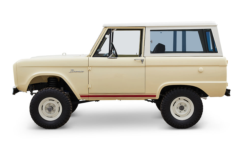 Classic Ford Bronco side profile