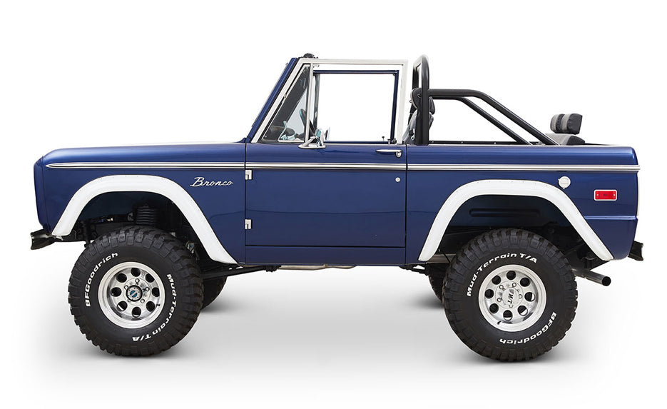 Classic Ford Bronco side profile