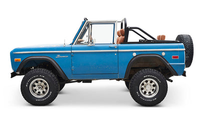 Classic Ford Bronco side profile