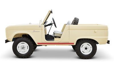 Classic Ford Bronco side profile