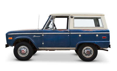 Classic Ford Bronco side profile