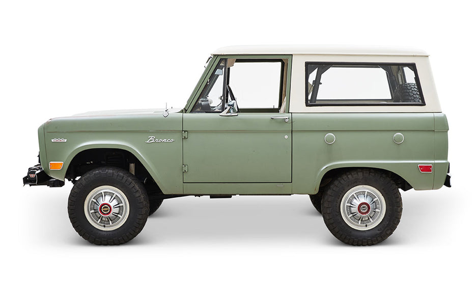 Classic Ford Bronco side profile