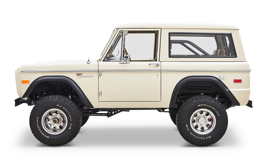 Classic Ford Bronco side profile