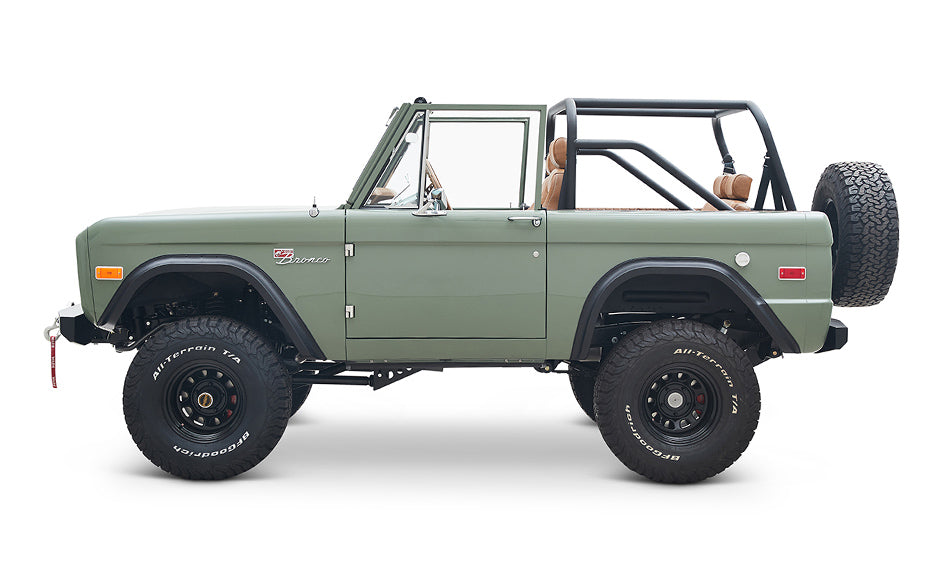 Classic Ford Bronco side profile