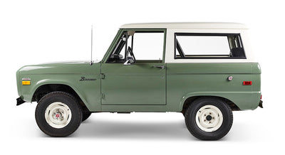 Classic Ford Bronco side profile
