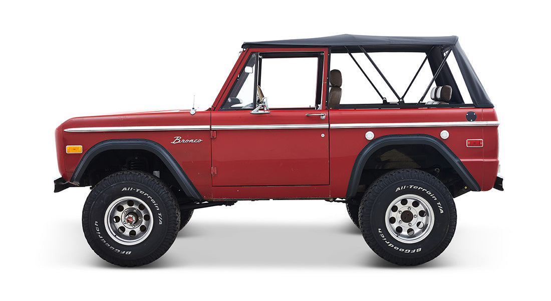 Classic Ford Bronco side profile