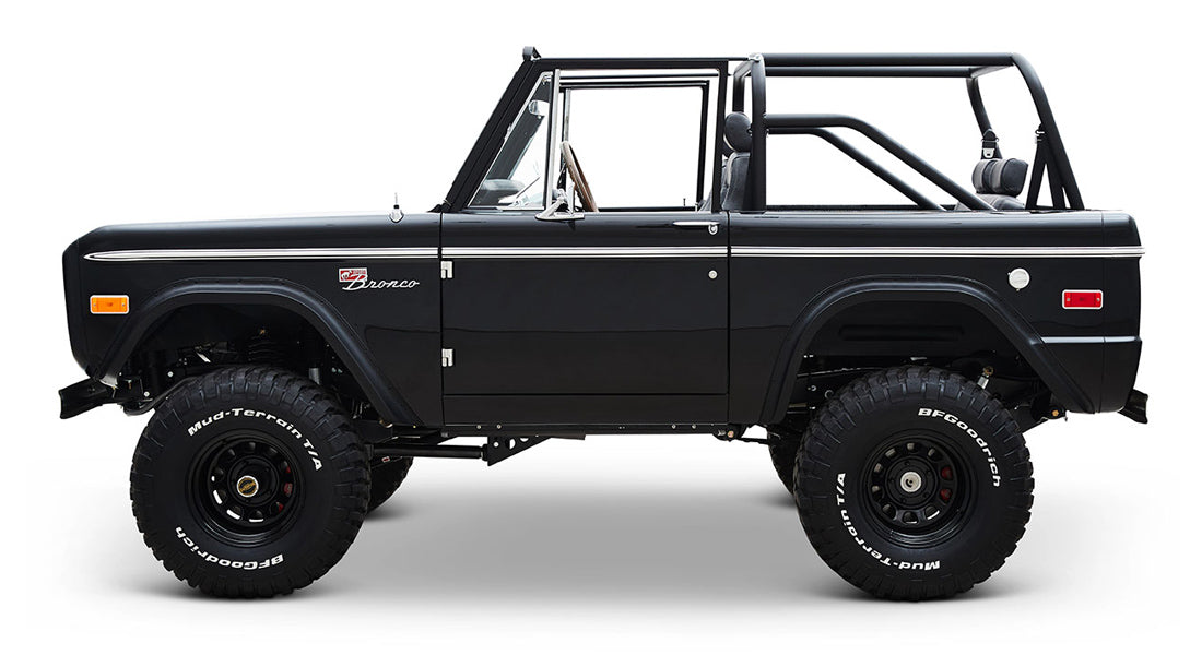Classic Ford Bronco side profile