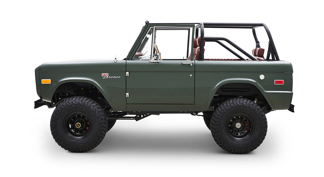 Classic Ford Bronco side profile