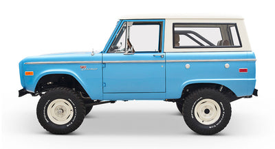 Classic Ford Bronco side profile