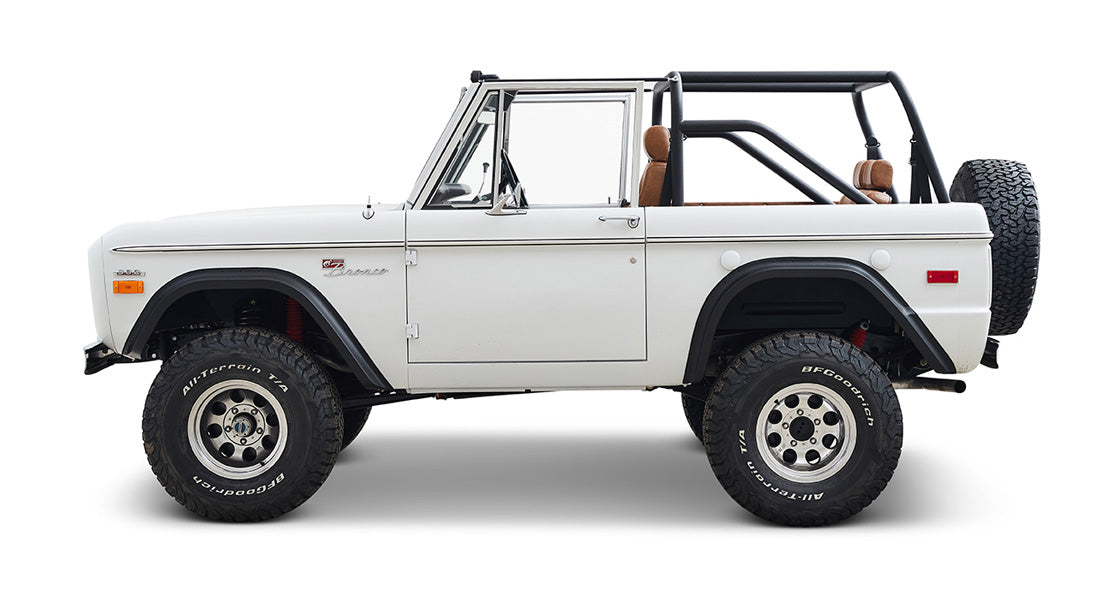 Classic Ford Bronco side profile