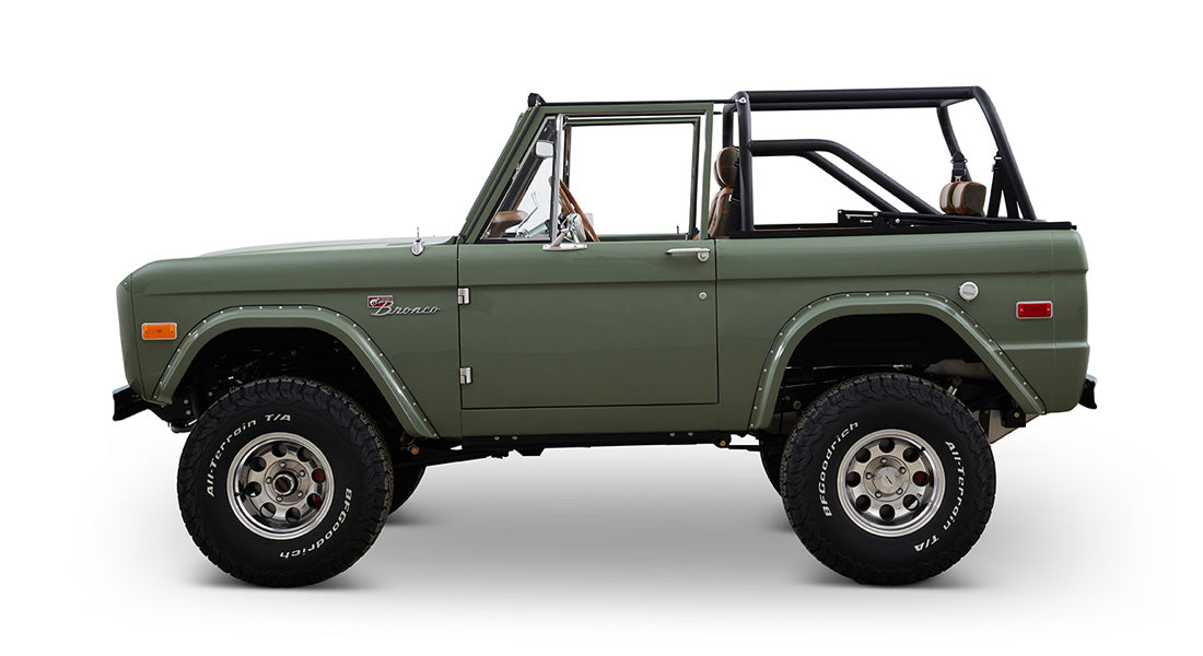 Classic Ford Bronco side profile