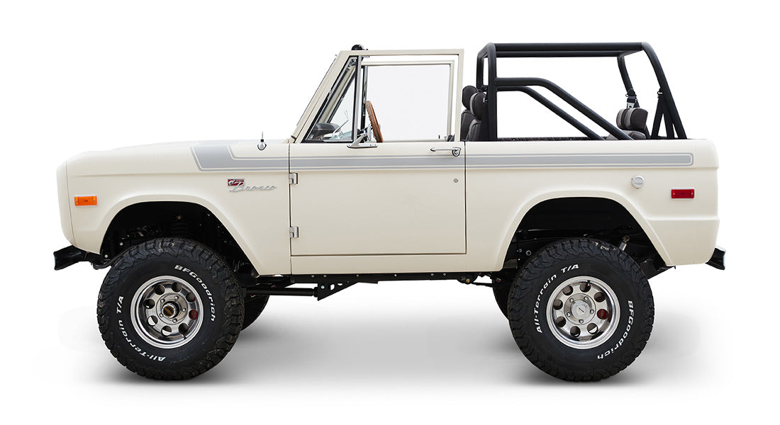 Classic Ford Bronco side profile