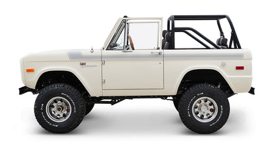 Classic Ford Bronco side profile