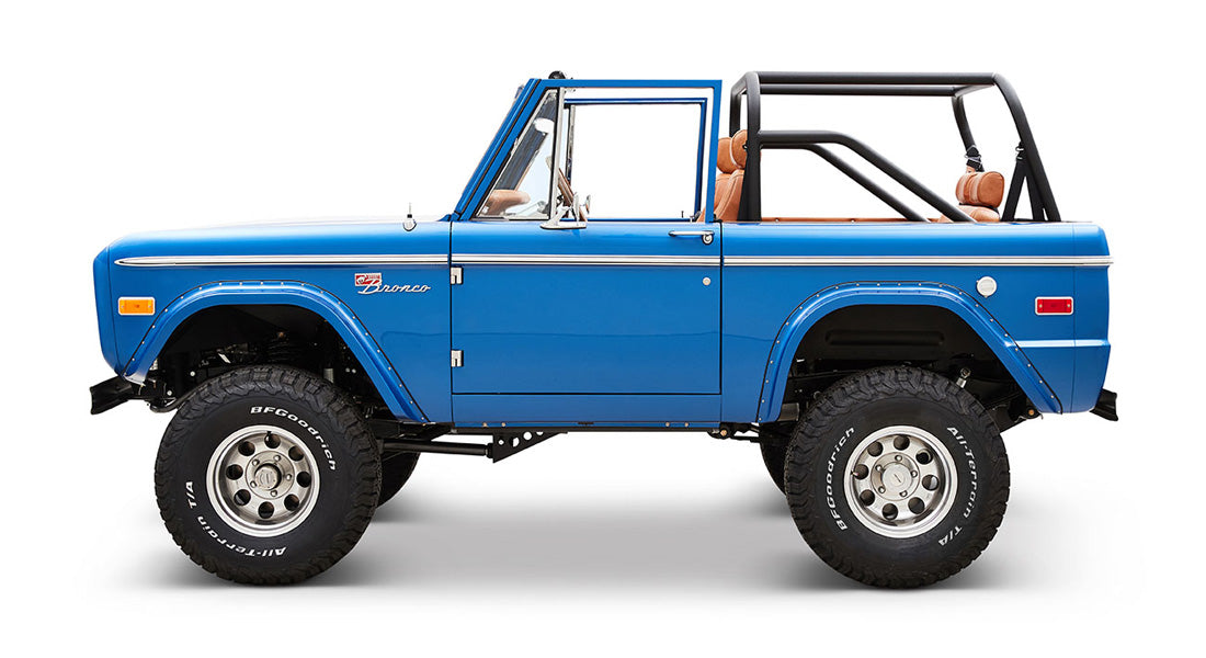 Classic Ford Bronco side profile