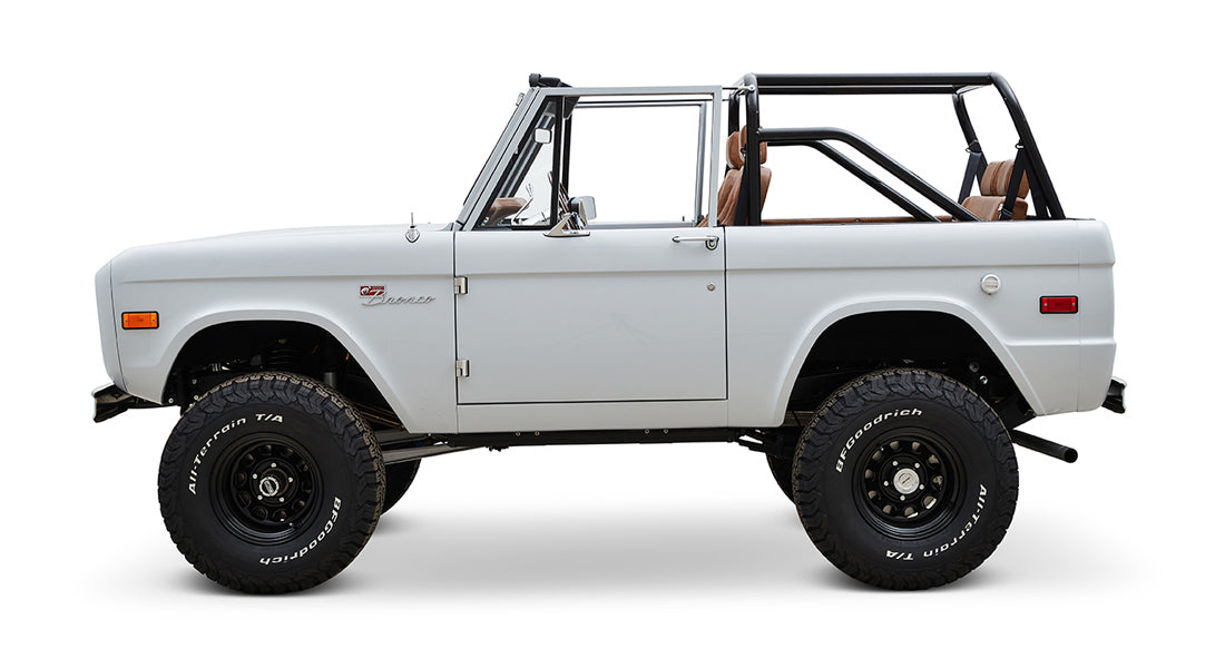 Classic Ford Bronco side profile