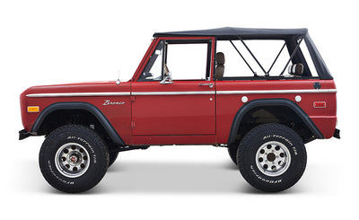 Classic Ford Bronco side profile