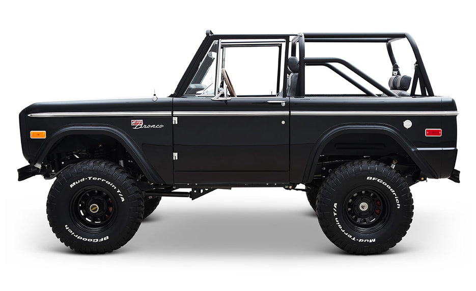 Classic Ford Bronco side profile