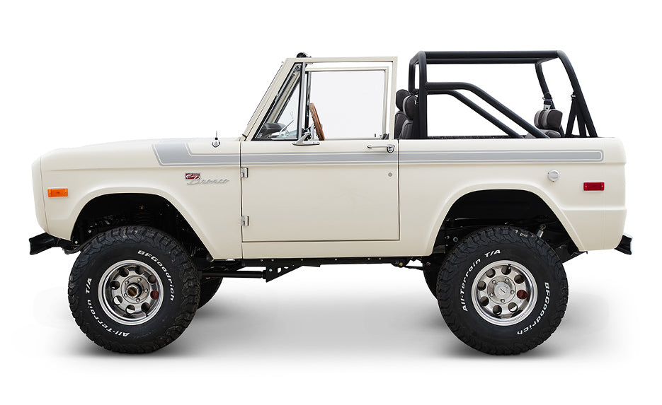 Classic Ford Bronco side profile
