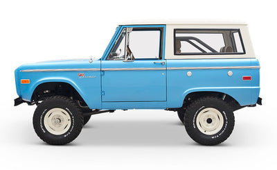 Classic Ford Bronco side profile