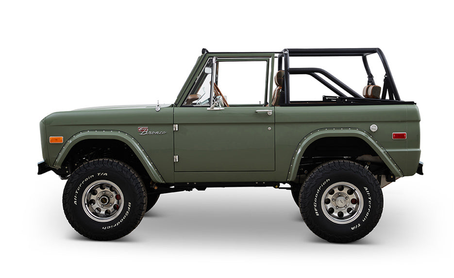 Classic Ford Bronco side profile