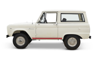 Classic Ford Bronco side profile