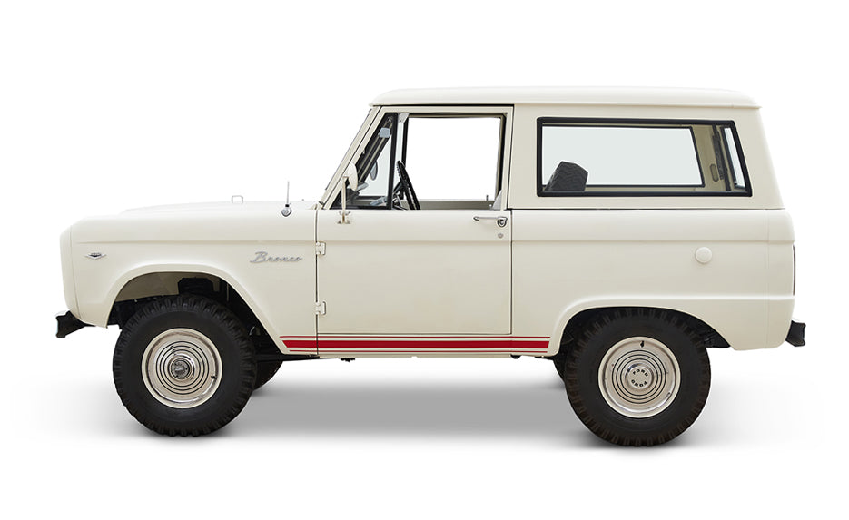 Classic Ford Bronco side profile
