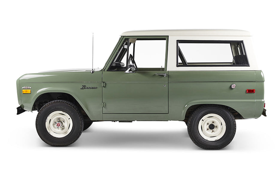 Classic Ford Bronco side profile
