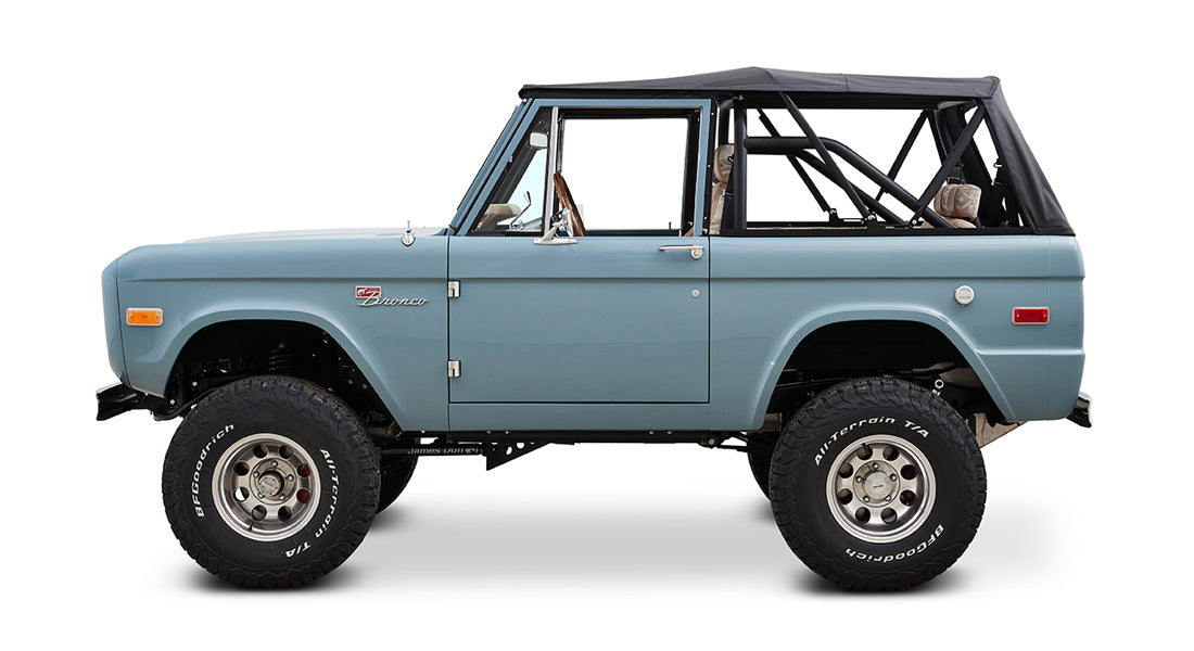 Classic Ford Bronco side profile